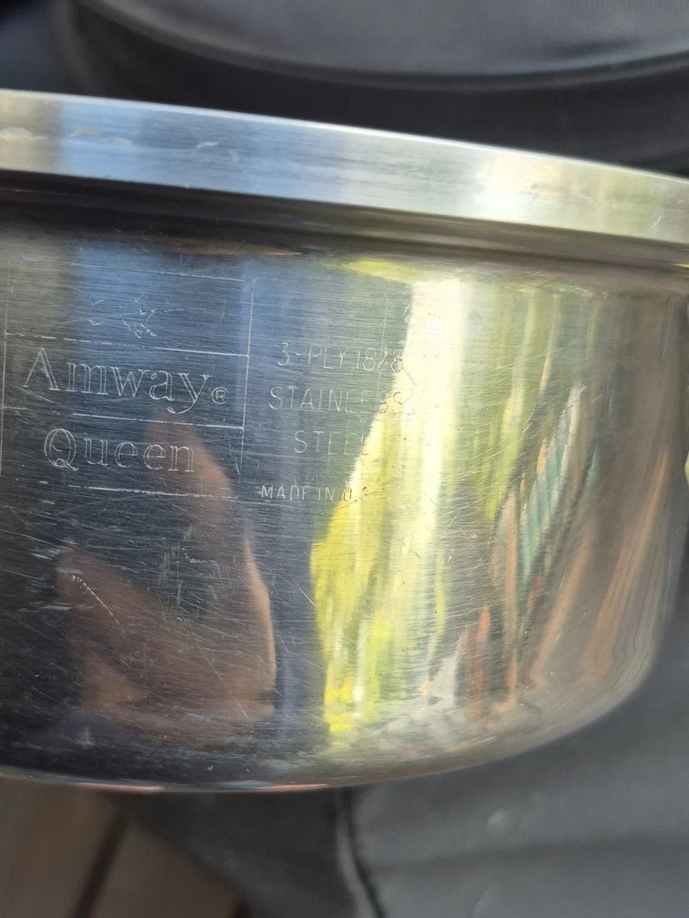 Vintage Amway Queen  Multi-Ply 18/8 Stainless Steel Saucepan.